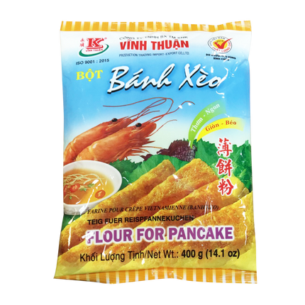 Vinh Thuan Flour For Pancake - Bot Banh Xeo 400g (Case 20)