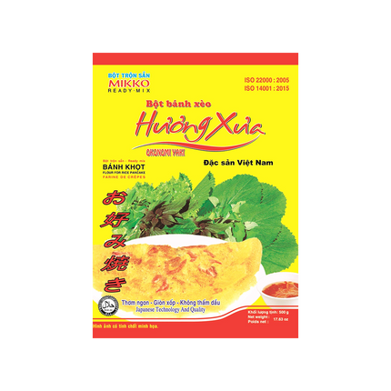 Mikko Flour for Rice Pancake 500g (Case 30)