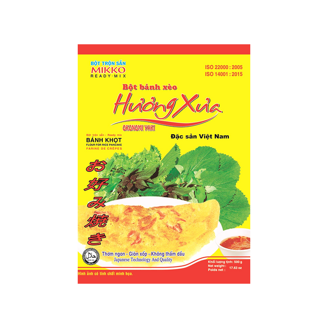 Mikko Flour for Rice Pancake 500g (Case 30)