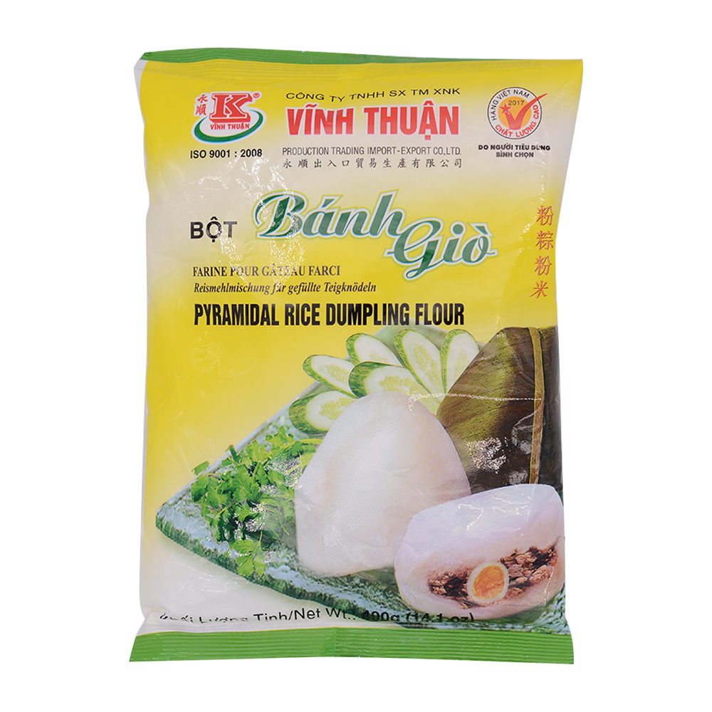 Vinh Thuan Pyramidal Rice Dumpling Flour 400G (Case 20) – Longdan Wholesale