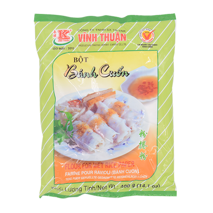 Vinh Thuan Flour For Wet Rice Paper 400G (Case 20)