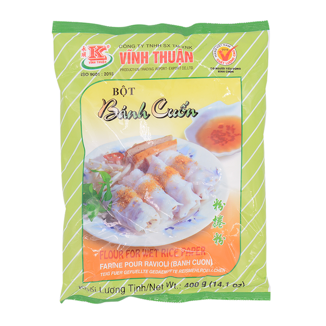 Vinh Thuan Flour For Wet Rice Paper 400G (Case 20)