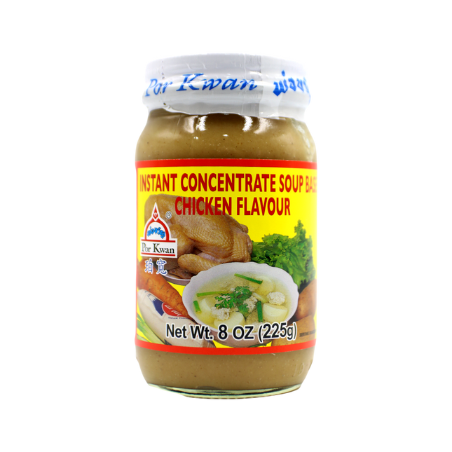 POR KWAN Instant Concentrate Soup Base Chicken 225g (Case 24)