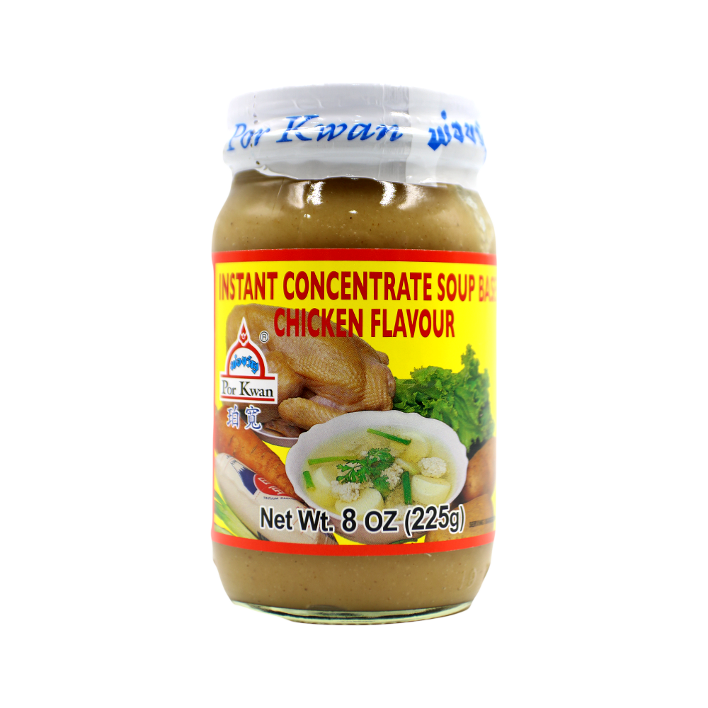POR KWAN Instant Concentrate Soup Base Chicken 225g (Case 24)