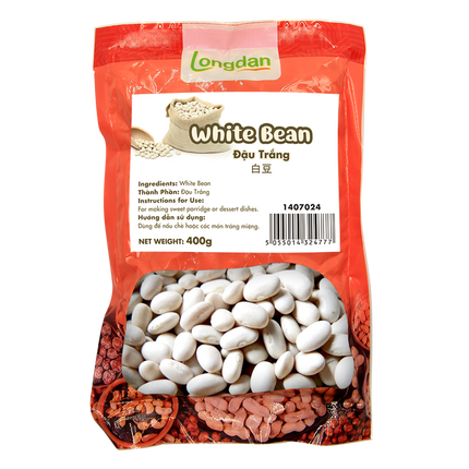 Longdan White Bean 400g (Case 25)