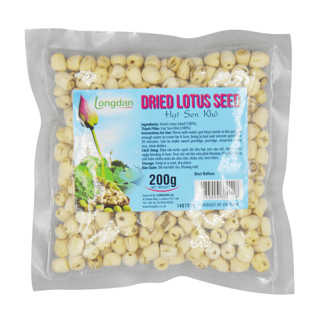 Longdan Dried Lotus Seed 200g (Case 25)