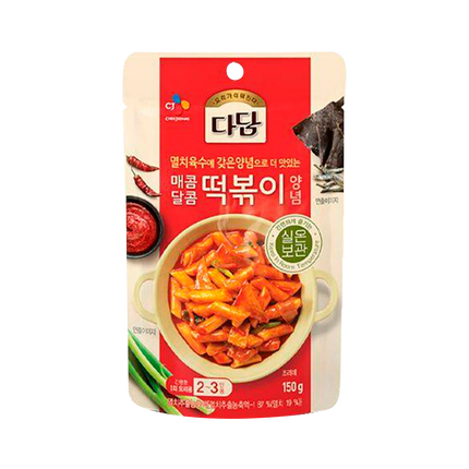 CJ BEKSUL Rice Cake(Topoki) Sauce 150g (Case 20)