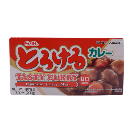 S&B Torokeru Tasty Curry Mild 200g (Case 60)