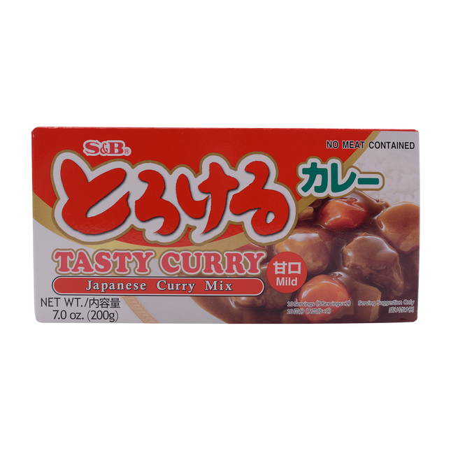 S&B Torokeru Tasty Curry Mild 200g (Case 60)