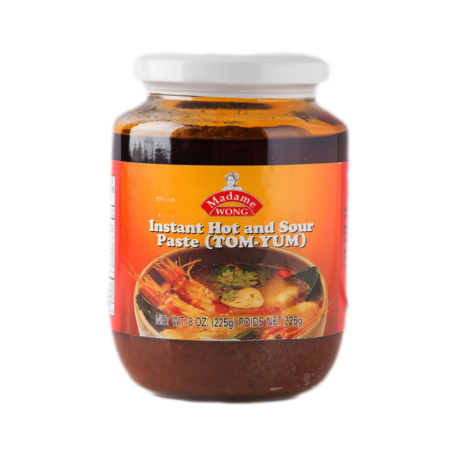 MADAME WONG Instant Hot Sour Soup Paste (Thai Tom-Yum) 225g (Case 24)