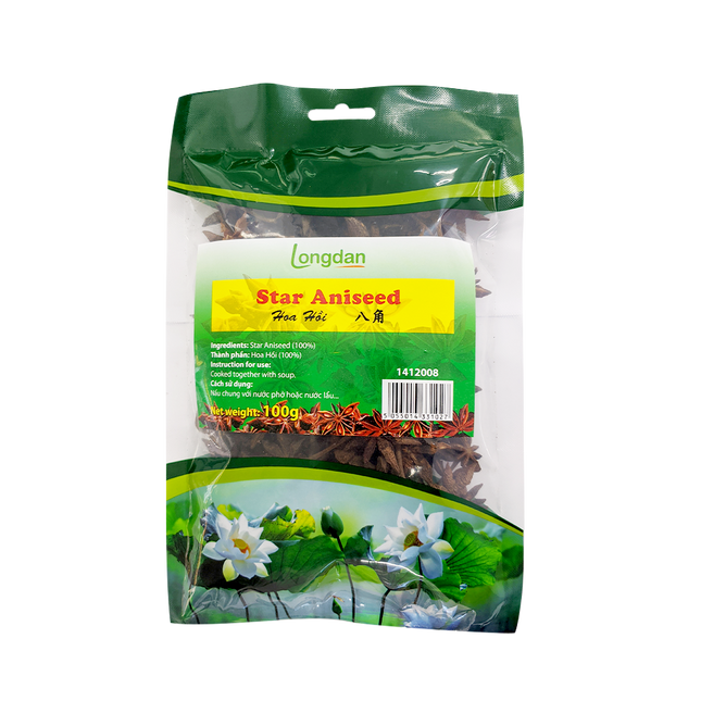 Longdan Star Aniseed 100g (Case 30)