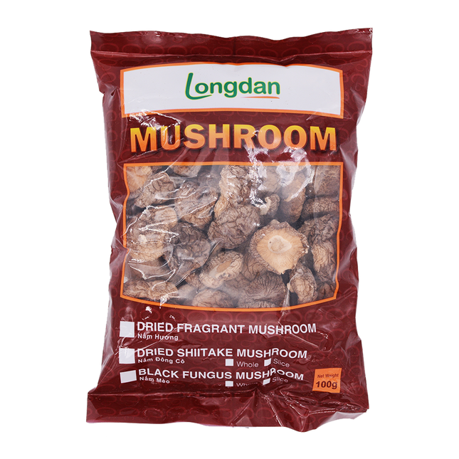 Longdan Dried Chinese Mushroom 100g (Case 50)