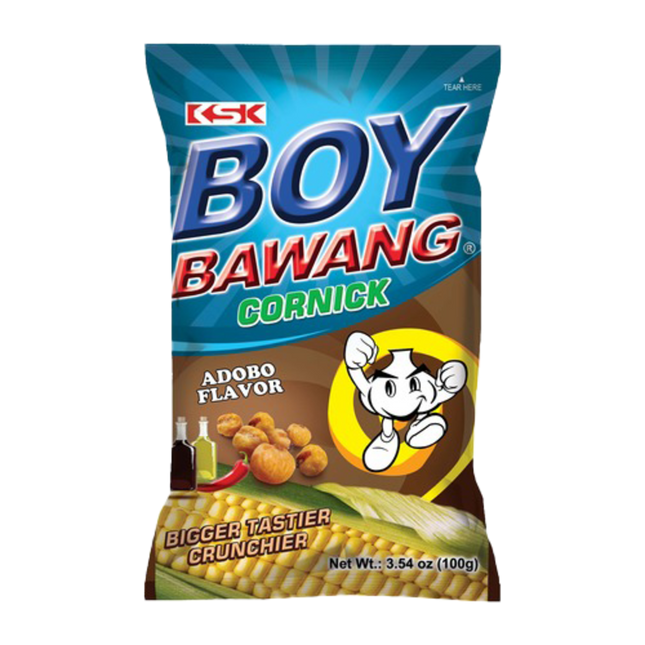Boy Bawang Cornick Adobo Flavor 90g (Case 40)