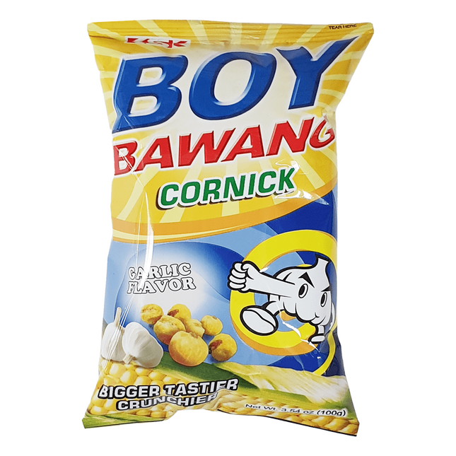 BOY BAWANG Cornick Garlic Flavor 90g (Case 40)