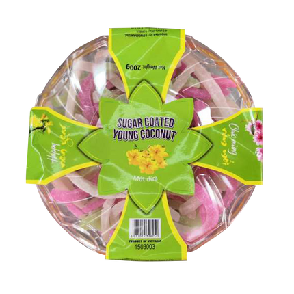 Longdan Sugar Coated Young Coconut 200G - Longdan Online Supermarket