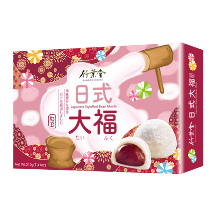 Bamboo House Red Bean Rice Cake 210g (Case 24)