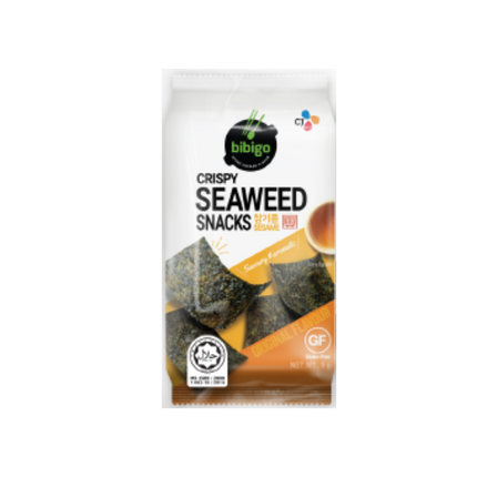 CJ BIBIGO Crispy Seaweed Snacks Original Flavour (3pcs) 15g (Case 12)