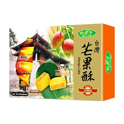 Bamboo House Mango Cake 250g (Case 15)