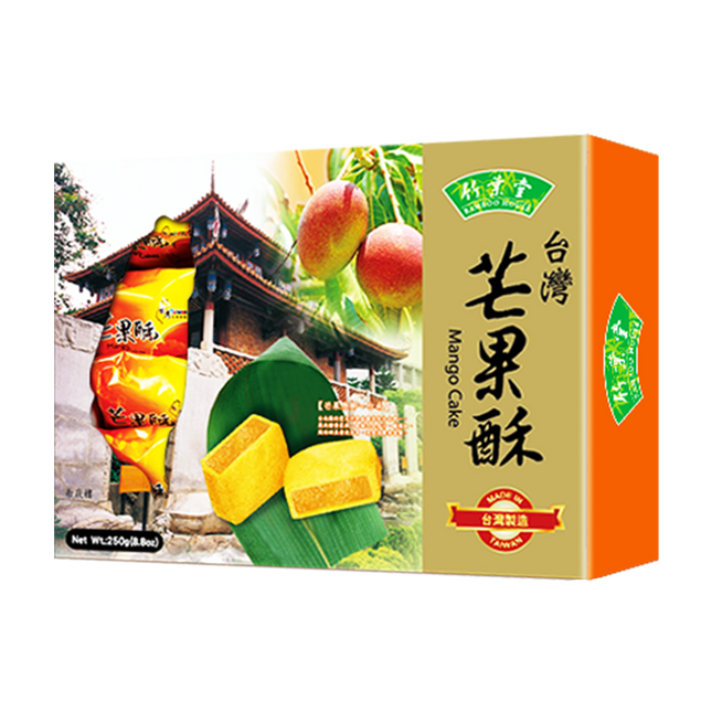 Bamboo House Mango Cake 250g (Case 15)
