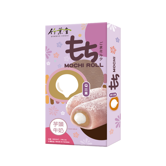 Bamboo House Mochi-Taro - Milk Mochi Roll 150g (Case 24)
