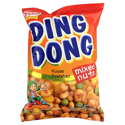 Ding Dong Mixed Nuts Original 100g (Case 60)