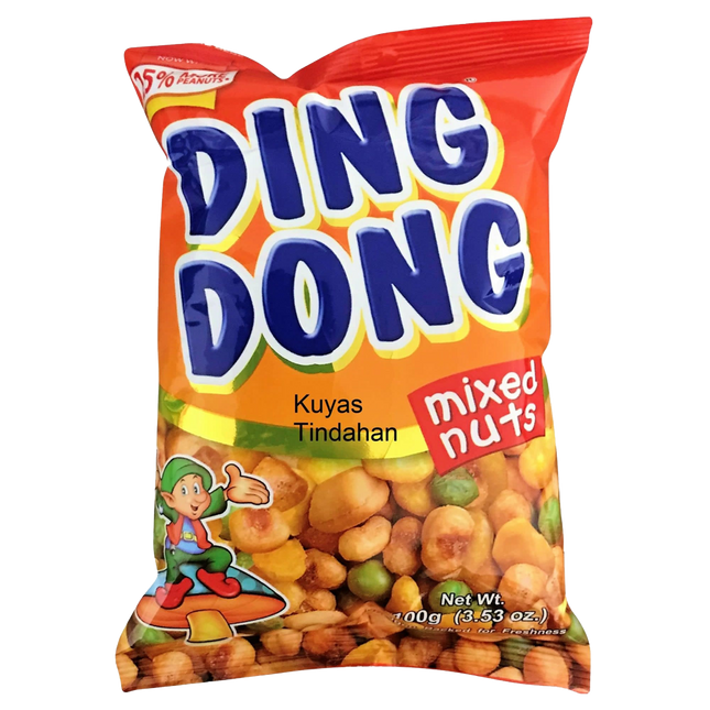 Ding Dong Mixed Nuts Original 100g (Case 60)