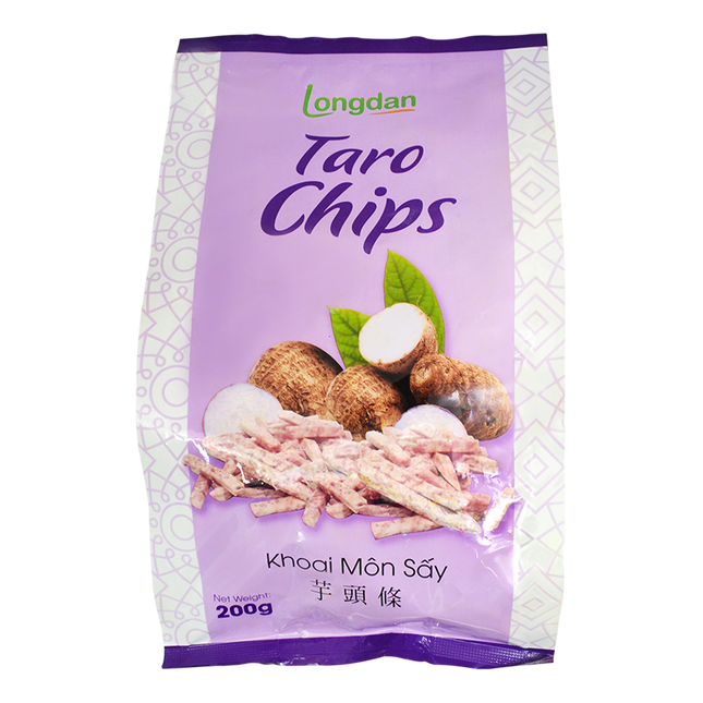Longdan Taro Chips 200g (Case 25)