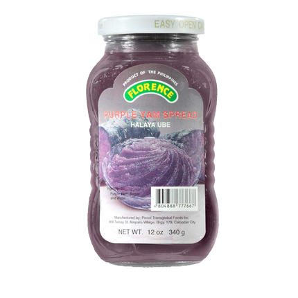Florence Ube Jam 340g (Case 24)