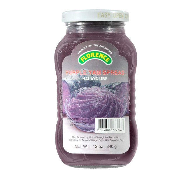 Florence Ube Jam 340g (Case 24)
