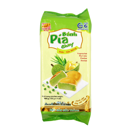 Tan Hue Vien Durian & Pandan Leaf Cake 400g (Case 20)