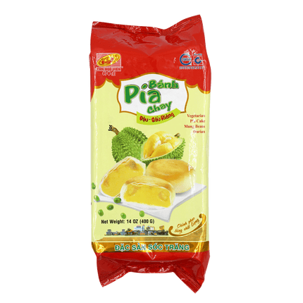 Tan Hue Vien Durian & Mungbean Cake 400g (Case 20)