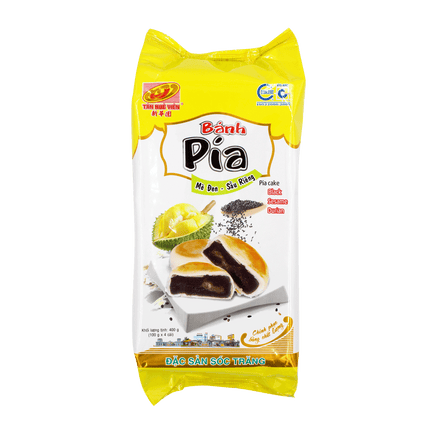 Tan Hue Vien Durian & Black Sesame  Cake  400g (Case 20)