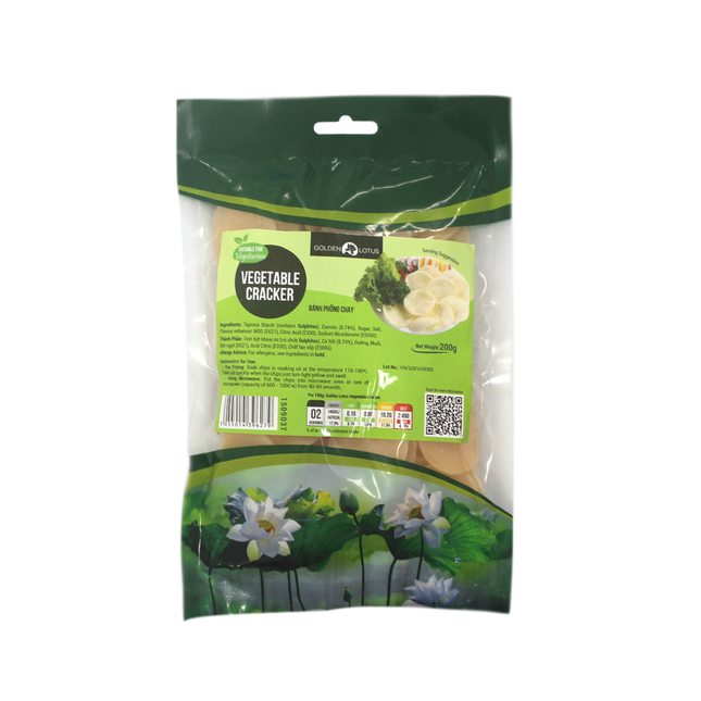Golden Lotus Vegetable Cracker 200G (Case 25)