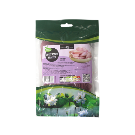 Golden Lotus Sweet Potato Cracker 200G (Case 25)
