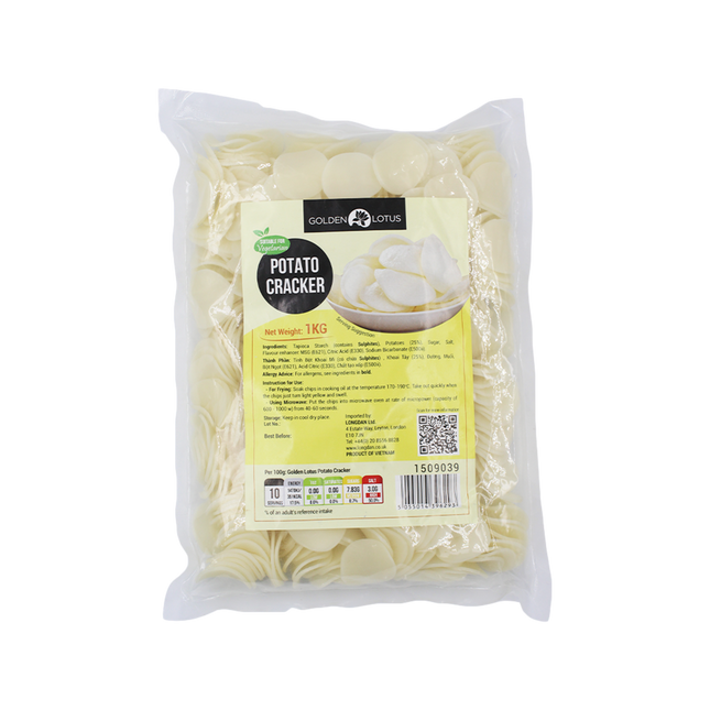 Golden Lotus Potato Cracker 1KG (Case 10)