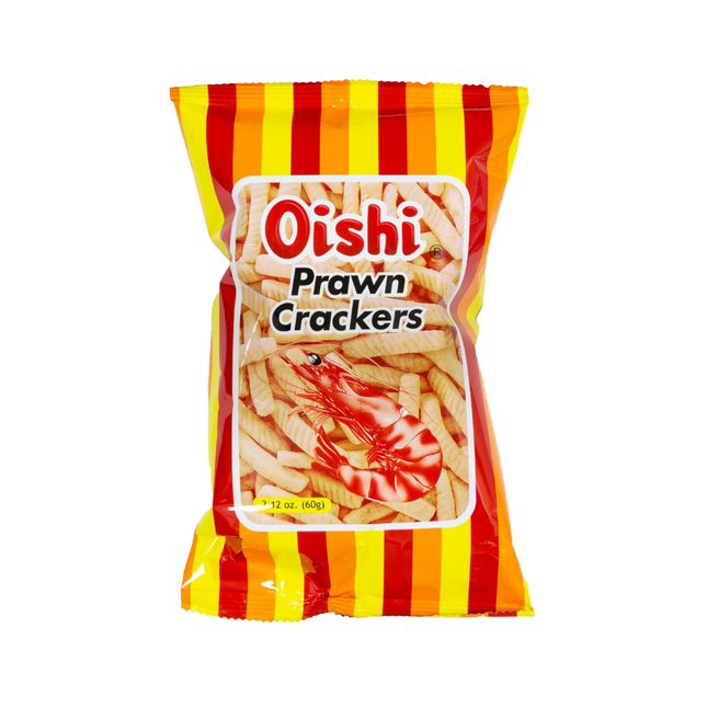Oishi Prawn Crackers 60G (Case 50)