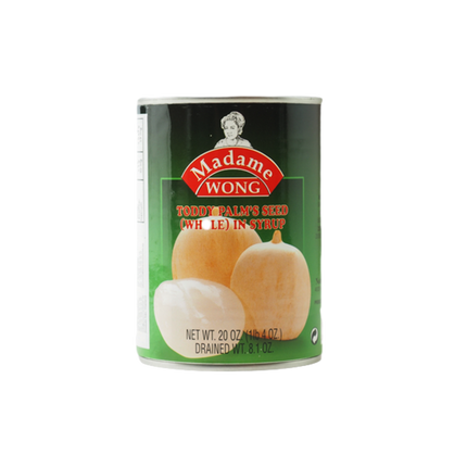 MADAME WONG Canned Toddy Palm Sliced In Syrup 565g (Case 24)