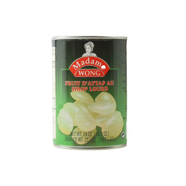 MADAME WONG Canned Palm'S Seed In Heavy Syrup 620g (Case 24)