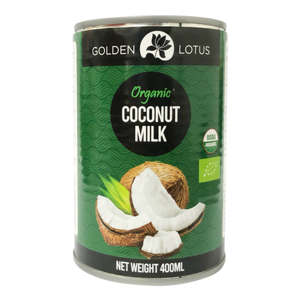 Golden Lotus Organic Coconut Milk 400ml (Case 6)