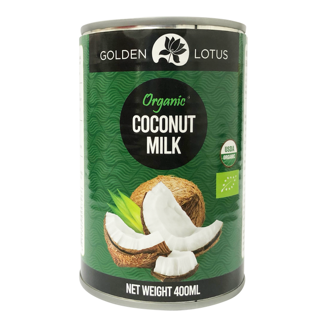 Golden Lotus Organic Coconut Milk 400ml (Case 6)