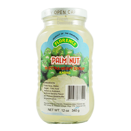 Florence Palm Nut White 340g (Case 24)