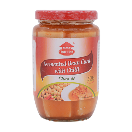 Tofuhat Fermented Bean curd with chilli 400g (Case 12)