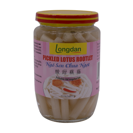 Longdan Pickled Lotus Rootlet 365g (Case 12)