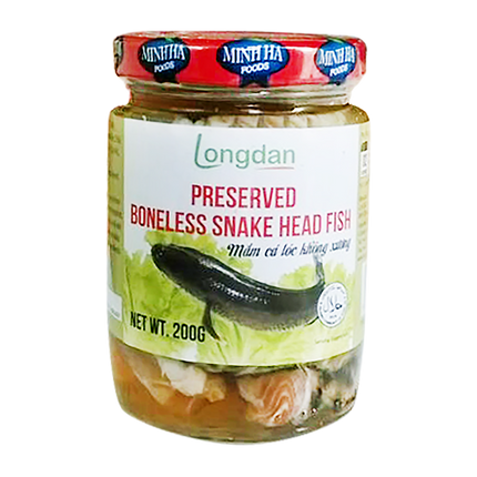 Preserved Boneless Snake Head Fish 200g (Case 24)