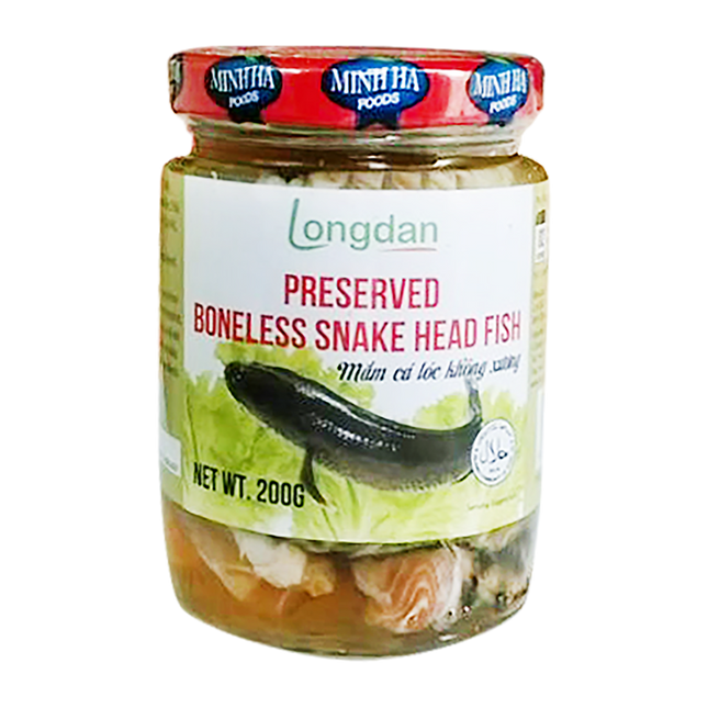 Preserved Boneless Snake Head Fish 200g (Case 24)