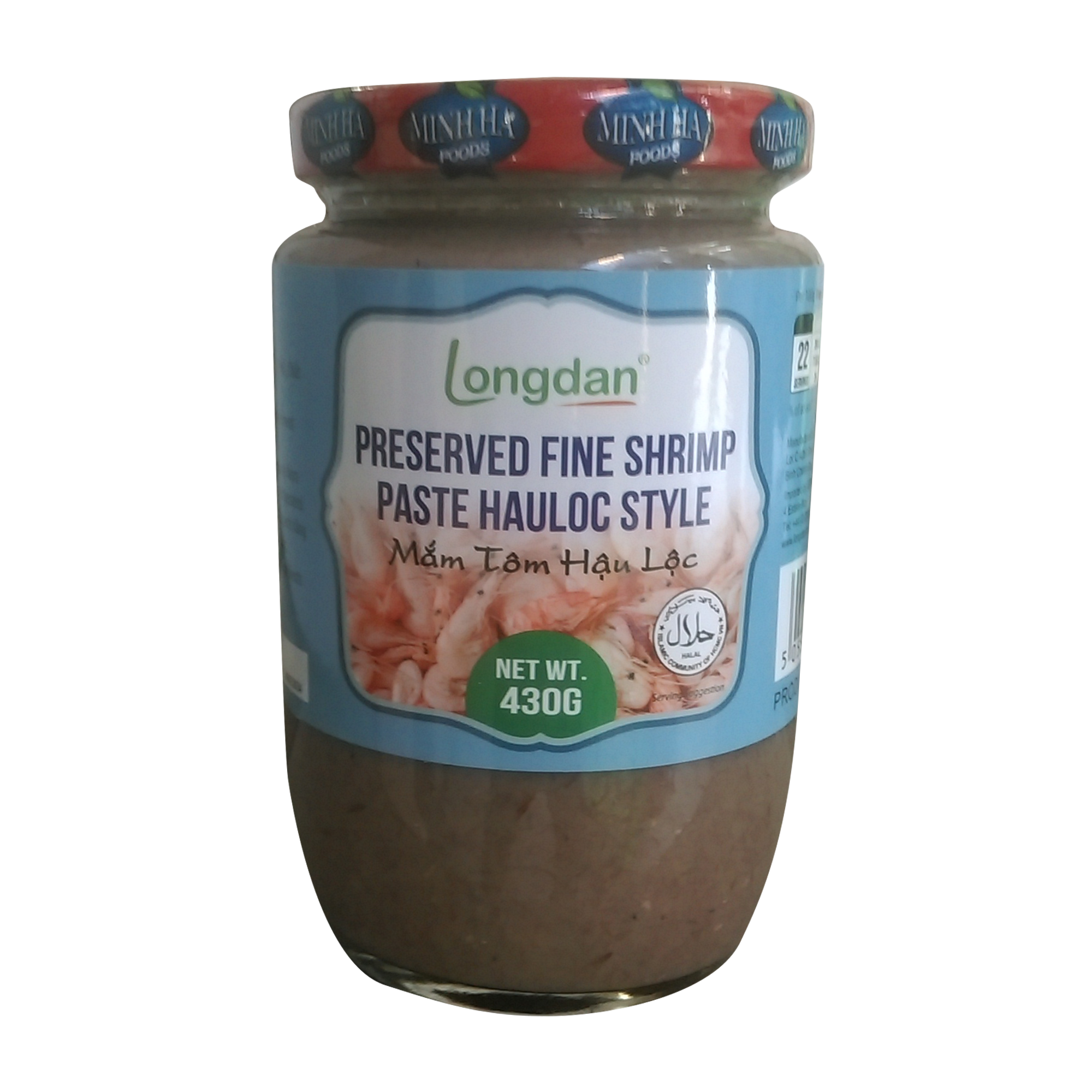 Longdan Preserved Shrimp Paste Hau Loc 430g (Case 12)