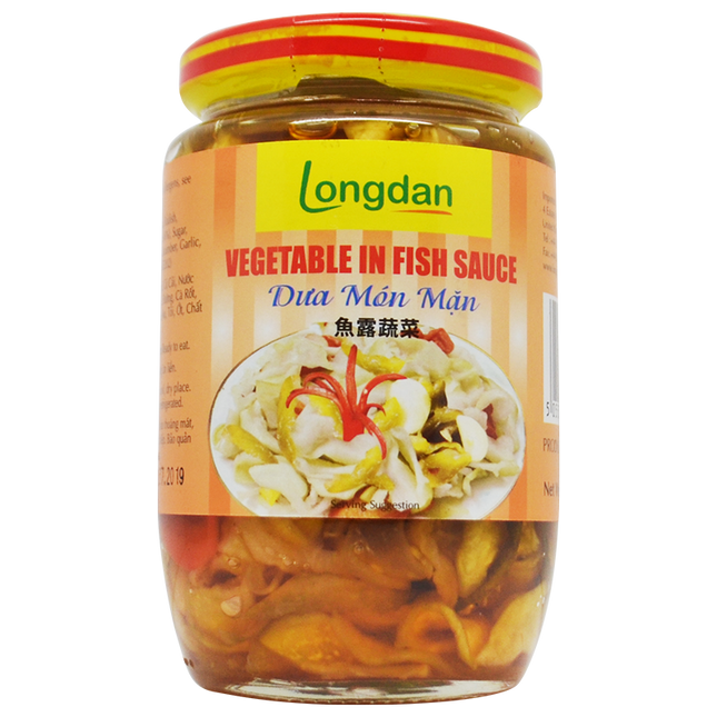 Longdan Vegetable In Fish Sauce 430g (Case 12)