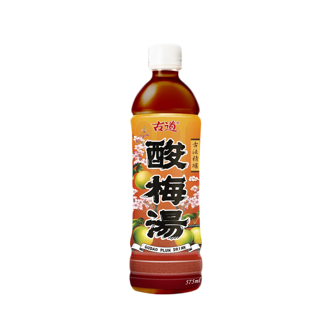 Gudao-Plum Green Tea 600ml (Case 24)
