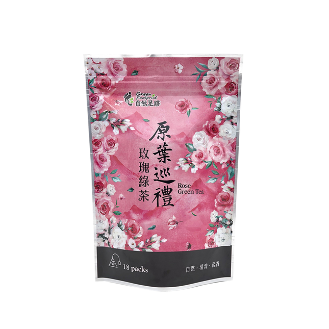 Green Footprint Rose Green Tea 50.4g (Case 18)
