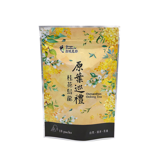 Green Footprint Osmanthus Oolong Tea 50.4g (Case 18)